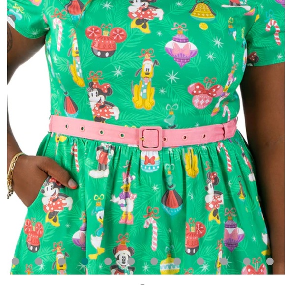 NWOT 2X Stitch Shoppe Disney Christmas Dress - Picture 3 of 9